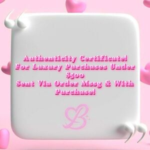 β Authenticity Guarantee Add-On β $30